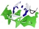 Purchase 1996-2003 White Green Blue Kawasaki ZX7R Motorcycle Fairings UK