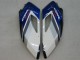 Purchase 2004-2005 White Blue Glossy Black Fireblade Honda CBR1000RR Motorcycle Fairings UK