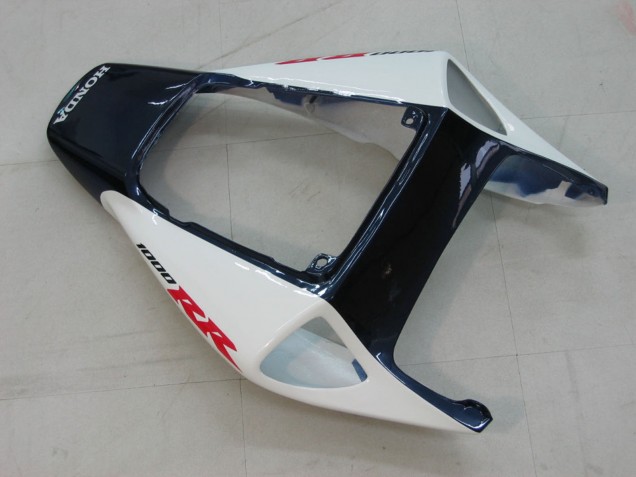 Purchase 2004-2005 White Blue Glossy Black Fireblade Honda CBR1000RR Motorcycle Fairings UK