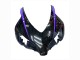 Purchase 2004-2005 Glossy Black Purple Stripe Honda CBR1000RR Motorcycle Fairings UK