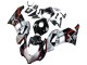 Purchase 2004-2005 Silver Glossy Black Red Stripe Honda CBR1000RR Motorcycle Fairings UK