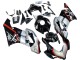 Purchase 2004-2005 Silver Glossy Black Red Stripe Honda CBR1000RR Motorcycle Fairings UK