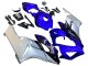 Purchase 2004-2005 Silver Blue Glossy Black Honda CBR1000RR Motorcycle Fairings UK