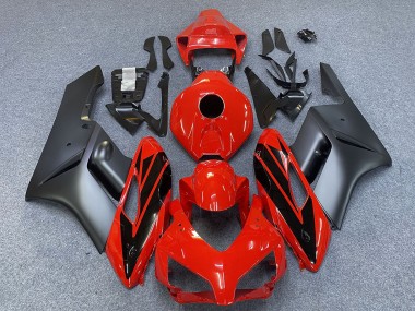 Purchase 2004-2005 Grey Red Glossy Black Stripe Honda CBR1000RR Motorcycle Fairings UK