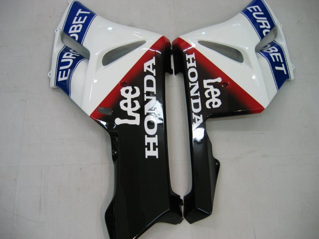 Purchase 2004-2005 White Blue Red Glossy Black Star EuroBet Lee Honda CBR1000RR Motorcycle Fairings UK