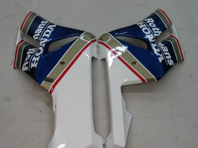 Purchase 2004-2005 White Blue Gold Rothmans Honda CBR1000RR Motorcycle Fairings UK