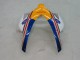 Purchase 2004-2005 White Blue Gold Rothmans Honda CBR1000RR Motorcycle Fairings UK