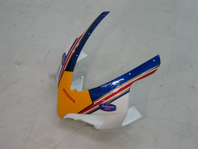Purchase 2004-2005 White Blue Gold Rothmans Honda CBR1000RR Motorcycle Fairings UK