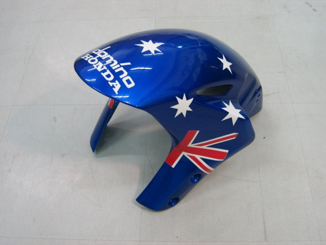 Purchase 2004-2005 White Blue Red Glossy Black Star Carrera Lee Honda CBR1000RR Motorcycle Fairings UK