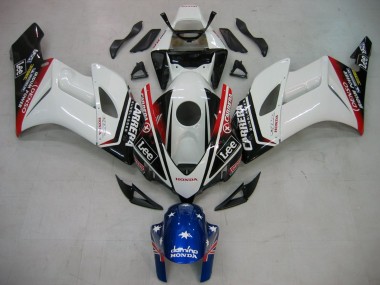 Purchase 2004-2005 White Blue Red Glossy Black Star Carrera Lee Honda CBR1000RR Motorcycle Fairings UK