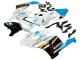 Purchase 2004-2005 White Light Blue Yellow Black Konica Minolta Honda CBR1000RR Motorcycle Fairings UK