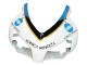 Purchase 2004-2005 White Light Blue Yellow Black Konica Minolta Honda CBR1000RR Motorcycle Fairings UK