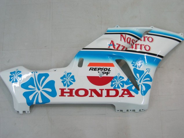 Purchase 2004-2005 White Blue Snow Nastro Azzurro 46 Honda CBR1000RR Motorcycle Fairings UK