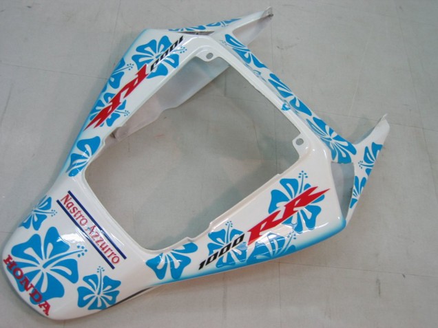 Purchase 2004-2005 White Blue Snow Nastro Azzurro 46 Honda CBR1000RR Motorcycle Fairings UK