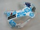 Purchase 2004-2005 White Blue Snow Nastro Azzurro 46 Honda CBR1000RR Motorcycle Fairings UK