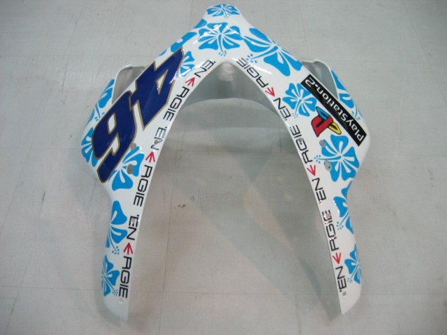 Purchase 2004-2005 White Blue Snow Nastro Azzurro 46 Honda CBR1000RR Motorcycle Fairings UK
