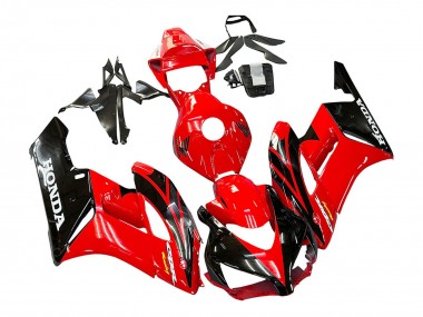 Purchase 2004-2005 Red Glossy Black Racing Honda CBR1000RR Motorcycle Fairings UK