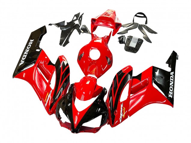 Purchase 2004-2005 Red Glossy Black Racing Honda CBR1000RR Motorcycle Fairings UK