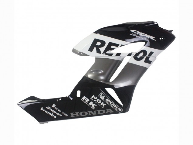 Purchase 2004-2005 Silver White Glossy Black Repsol Honda CBR1000RR Motorcycle Fairing Kits UK
