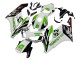 Purchase 2004-2005 White Green Glossy Black Hannspree 52 Honda CBR1000RR Motorcycle Fairings UK