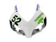 Purchase 2004-2005 White Green Glossy Black Hannspree 52 Honda CBR1000RR Motorcycle Fairings UK