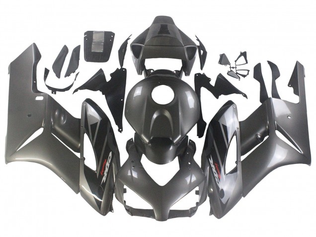Purchase 2004-2005 Glossy Grey Glossy Black Honda CBR1000RR Motorcycle Fairings UK