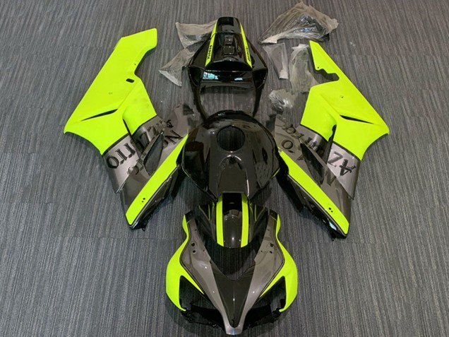 Purchase 2004-2005 Yellow Grey Glossy Black Nastro Azzurro Honda CBR1000RR Motorcycle Fairings UK