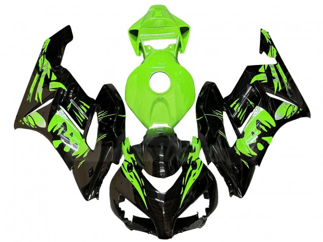 Purchase 2004-2005 Green Glossy Black Honda CBR1000RR Motorcycle Fairings UK