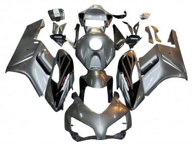 Purchase 2004-2005 Silver Glossy Black Honda CBR1000RR Motorcycle Fairing UK