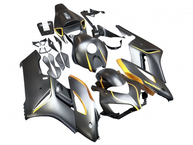 Purchase 2004-2005 Matte Grey Gold Honda CBR1000RR Motorcycle Fairings UK
