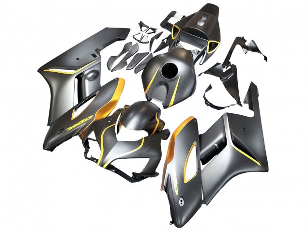 Purchase 2004-2005 Matte Grey Gold Honda CBR1000RR Motorcycle Fairings UK