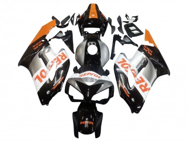 Purchase 2004-2005 Orange Silver Glossy Black Repsol Honda CBR1000RR Motorcycle Fairings UK