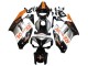 Purchase 2004-2005 Orange Silver Glossy Black Repsol Honda CBR1000RR Motorcycle Fairings UK
