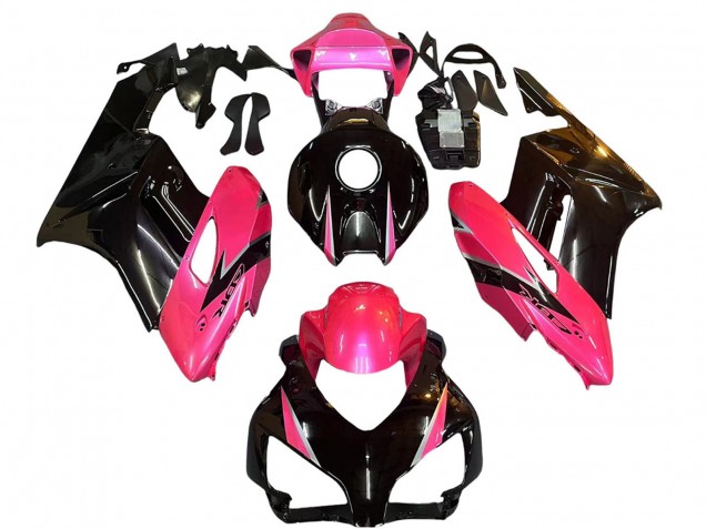 Purchase 2004-2005 Pink Glossy Black Honda CBR1000RR Motorcycle Fairings UK