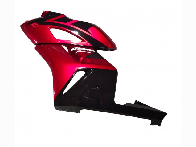 Purchase 2004-2005 Red Glossy Black Stripe Honda CBR1000RR Motorcycle Fairings UK