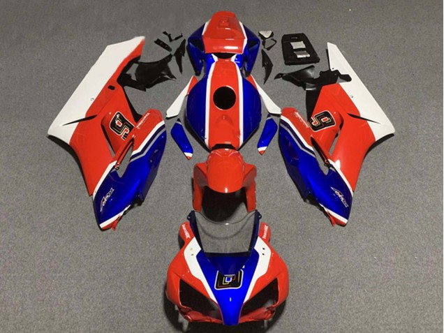 Purchase 2004-2005 White Red Blue 6 Honda CBR1000RR Motorcycle Fairings UK