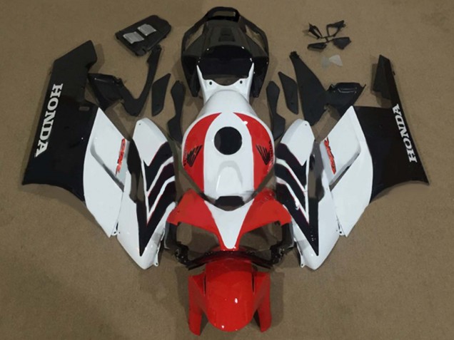 Purchase 2004-2005 White Red Matte Black Honda CBR1000RR Motorcycle Fairing UK
