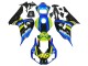 Purchase 2006-2007 Blue Fluorescent Green Glossy Black Shark 46 Honda CBR1000RR Motorcycle Fairings UK