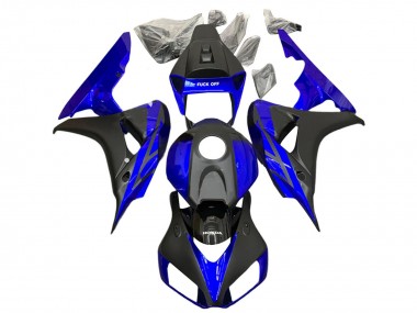 Purchase 2006-2007 Blue Matte Black Honda CBR1000RR Motorcycle Fairings UK