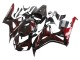 Purchase 2006-2007 Glossy Black Red Flame Honda CBR1000RR Motorcycle Fairing UK