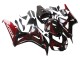 Purchase 2006-2007 Glossy Black Red Flame Honda CBR1000RR Motorcycle Fairing UK