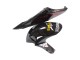 Purchase 2006-2007 Glossy Black Yellow Red Flame Honda CBR1000RR Motorcycle Fairings UK