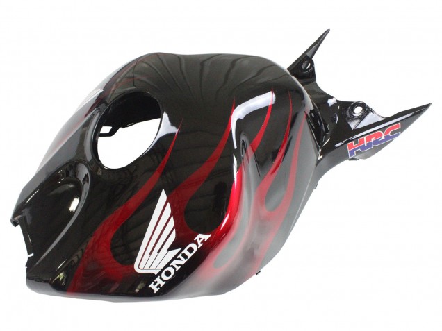 Purchase 2006-2007 Glossy Black Yellow Red Flame Honda CBR1000RR Motorcycle Fairings UK