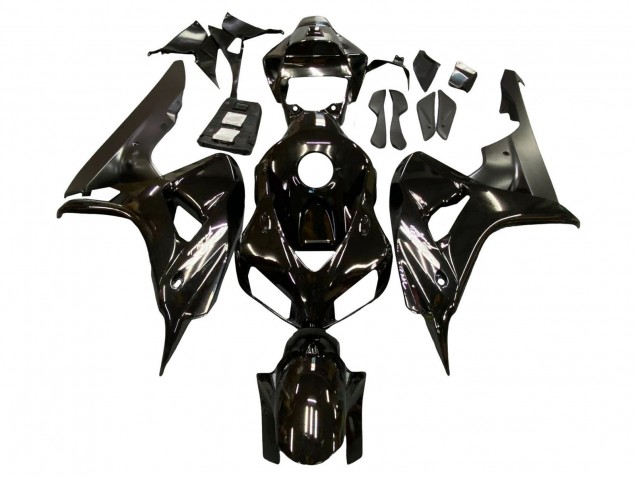 Purchase 2006-2007 Glossy Black Matte Black Honda CBR1000RR Motorcycle Fairings UK