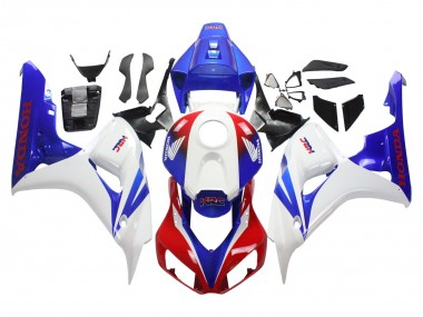 Purchase 2006-2007 White Red Blue HRC Honda CBR1000RR Motorcycle Fairing UK
