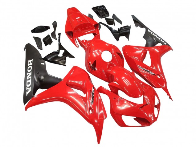 Purchase 2006-2007 Red Matte Black Honda CBR1000RR Motorcycle Fairings UK
