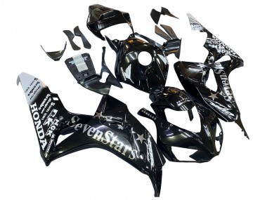 Purchase 2006-2007 Glossy Black Gold SevenStars Honda CBR1000RR Motorcycle Fairings UK