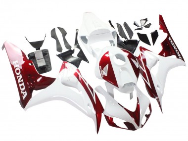 Purchase 2006-2007 White Red Honda CBR1000RR Motorcycle Fairings UK