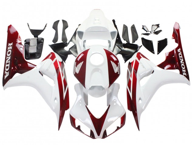 Purchase 2006-2007 White Red Honda CBR1000RR Motorcycle Fairings UK
