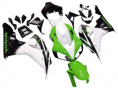 Purchase 2006-2007 White Green Glossy Black Honda CBR1000RR Motorcycle Fairing UK